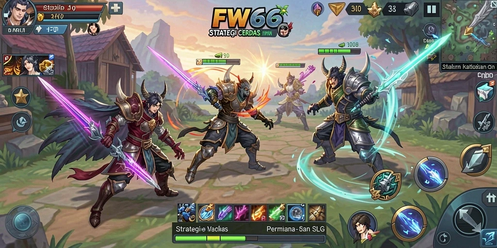 Tampilan gameplay FW66 yang menarik dan strategis.