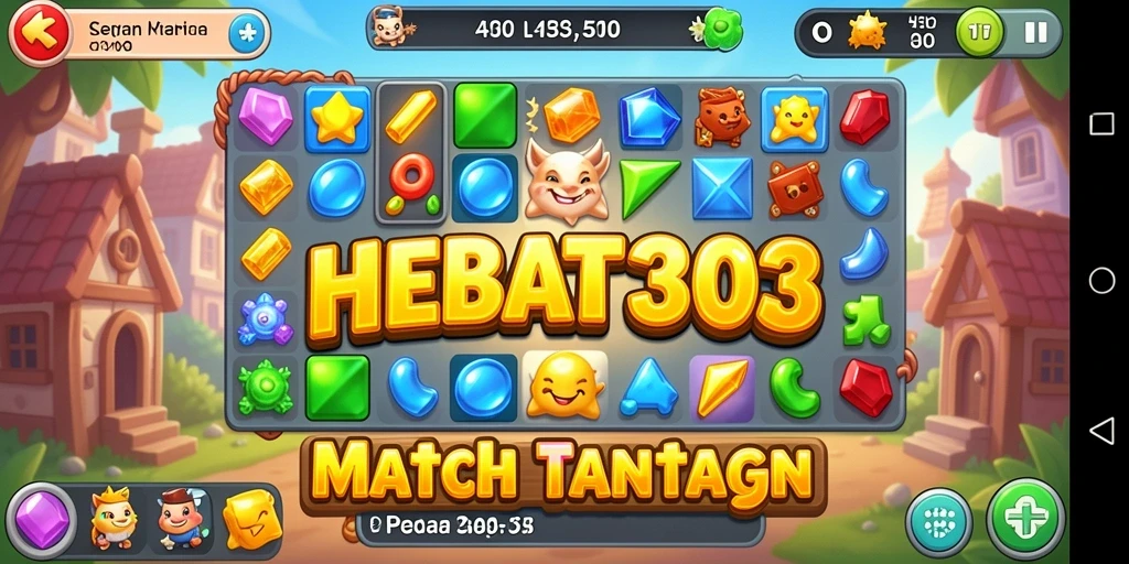 Tampilan gameplay HEBAT303 yang seru dan menantang.