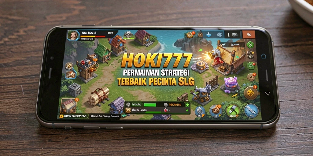 Screenshot gameplay HOKI777 menampilkan pertempuran strategis yang mendebarkan.