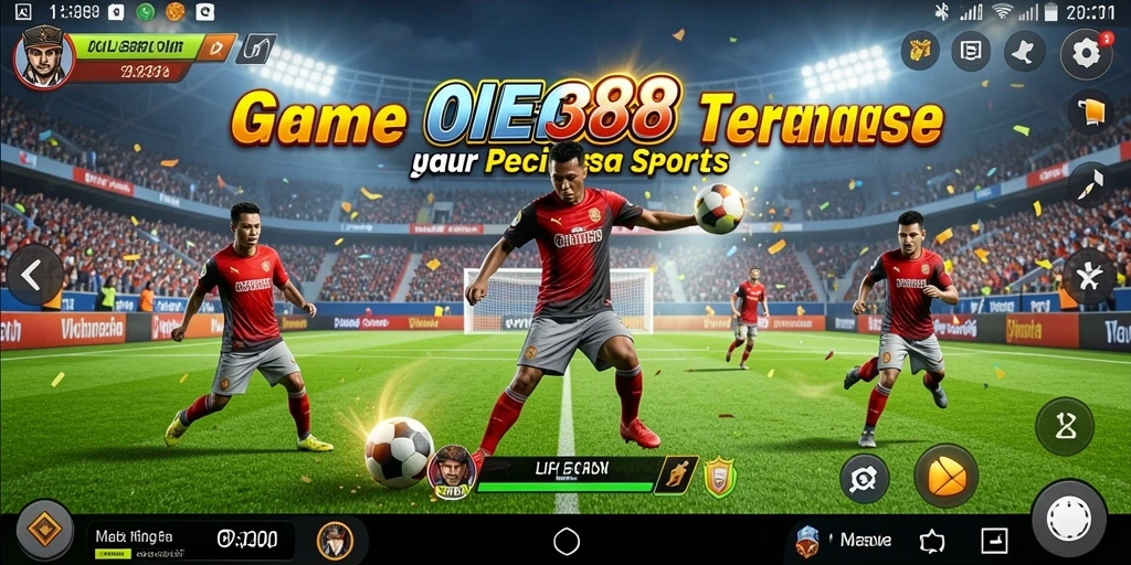 Tangkapan layar gameplay MEGA388 dengan aksi olahraga yang mendebarkan.