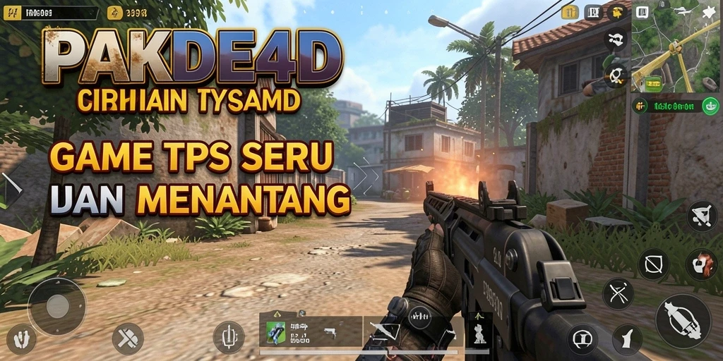 Tampilan gameplay seru di <strong>PAKDE4D</strong> yang menonjolkan aksi tembak-menembak.