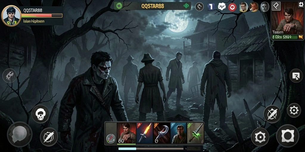 Gameplay menegangkan dan mencekam dari QQSTAR88 yang menggugah adrenalin.
