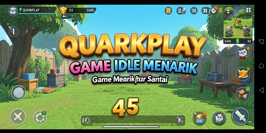 Tampilan menarik dari gameplay <strong>QUARKPLAY</strong> yang seru.